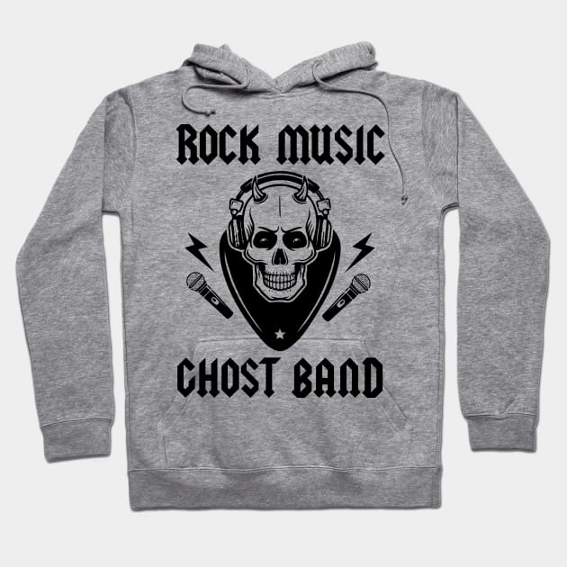 Ghost Band Hoodie by GO WES